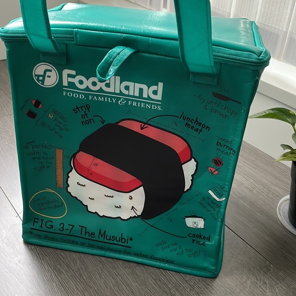 ✨SOLD✨ NWOT Cute Hawaiian Spam Musubi Insulated Cooler Bag - Picture 1 of 7